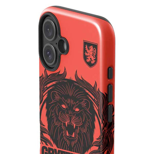 Wizarding Worlds Harry Potter Gryffindor Illustration iPhone 16 Impact Case